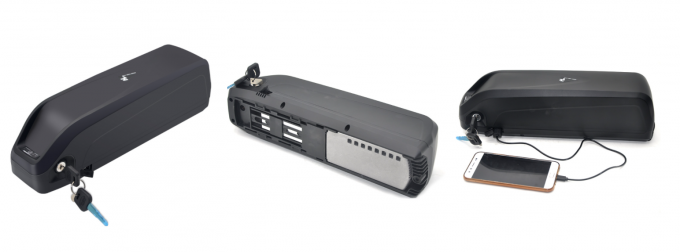 Downtube Electric Bicycle Battery 36v 10ah 15ah Hailong Ebike Battery For Bike 0