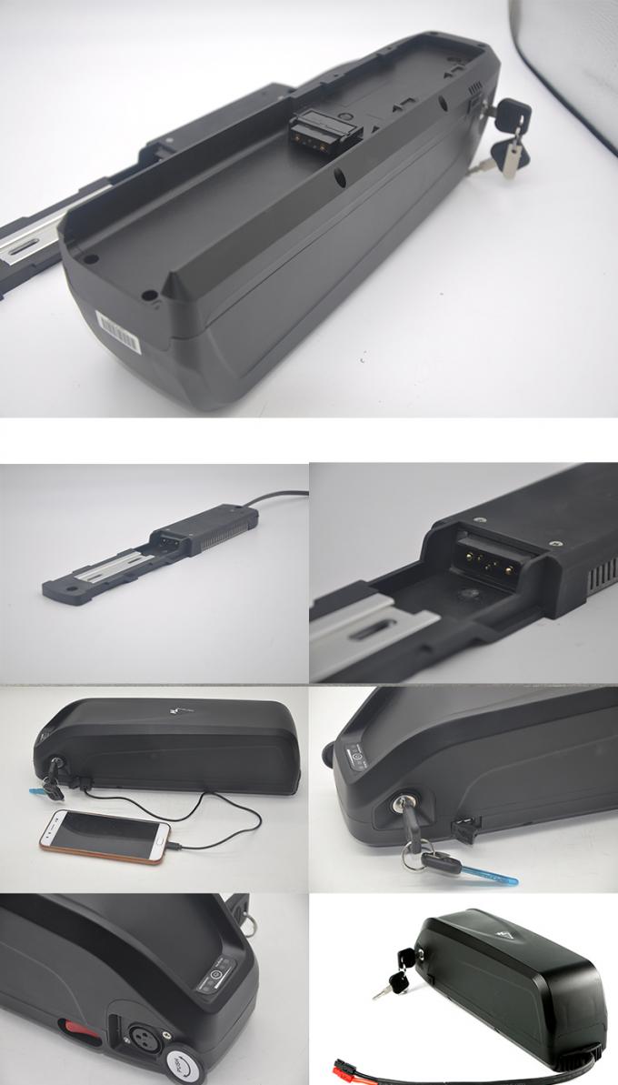 Downtube Electric Bicycle Battery 36v 10ah 15ah Hailong Ebike Battery For Bike 3